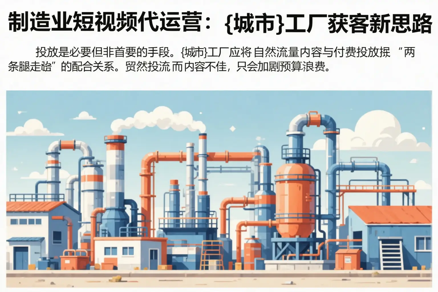 制造业短视频代运营：曲江工厂获客新思路